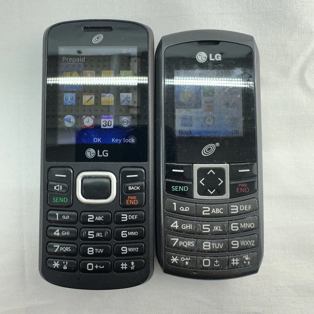 LG328BG & LG320G Cell Phone Lot – Tested – Basic Feature Phones – Tracfone